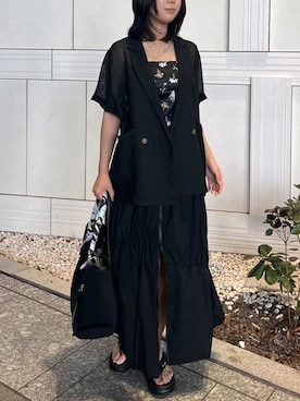 「emmi（エミ）のアイテム」を使った、emmiさん（レディース・163cm）の夏コーディネート