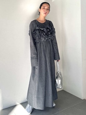 「emmi（エミ）のアイテム（トップス）」を使った、emmiさん（レディース・165cm）の冬コーディネート