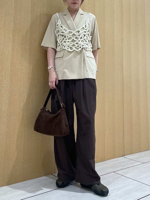 セール】かぎ針ハンドニットビスチェ（その他トップス）｜emmi（エミ