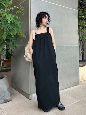 「アイテム（スカート）」を使った、emmiさん（メンズ・155cm）の夏コーディネート