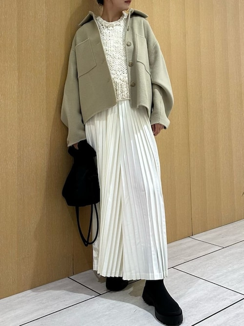 emmi ウールミックスハンドニットベスト emmi｜ウールミックスハンドニットベスト | Rakuten Fashion(楽天