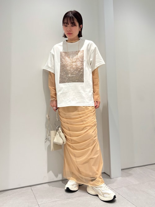 人気のクリスマスアイテムがいっぱい！ セール】ソフトチュールトップス（シャツ/ブラウス）｜emmi トップス