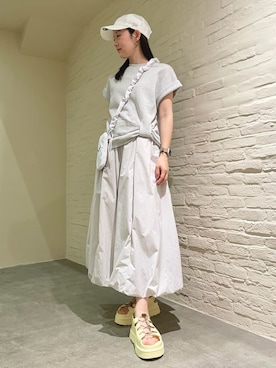 「emmi（エミ）のアイテム」を使った、emmiさん（レディース・157cm）の春コーディネート