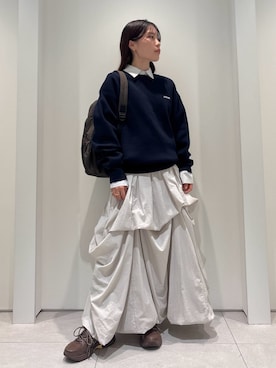 「emmi（エミ）のアイテム」を使った、emmiさん（レディース・154cm）の秋コーディネート