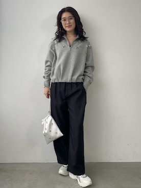 「emmi（エミ）のアイテム」を使った、emmiさん（レディース・169cm）の秋コーディネート