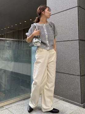 「アイテム（ルームウェア/パジャマ）」を使った、emmiさん（レディース・163cm）の秋コーディネート