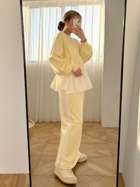 「emmi（エミ）のアイテム」を使った、emmiさん（レディース・157cm）の冬コーディネート