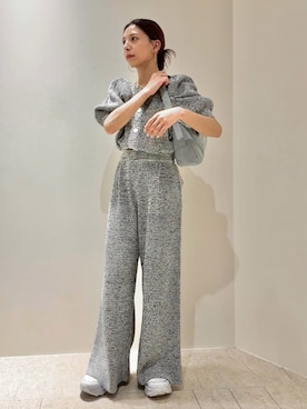 「アイテム（ルームウェア）」を使った、emmiさん（レディース・154cm）の夏コーディネート