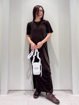 「emmi（エミ）のアイテム」を使った、emmiさん（レディース・154cm）の春コーディネート