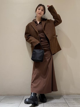 emmiさん(レディース・163cm)の冬コーディネート