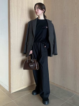 emmi シャギーテーラードジャケットコート emmi（エミ）の「シャギーテーラードジャケットコート