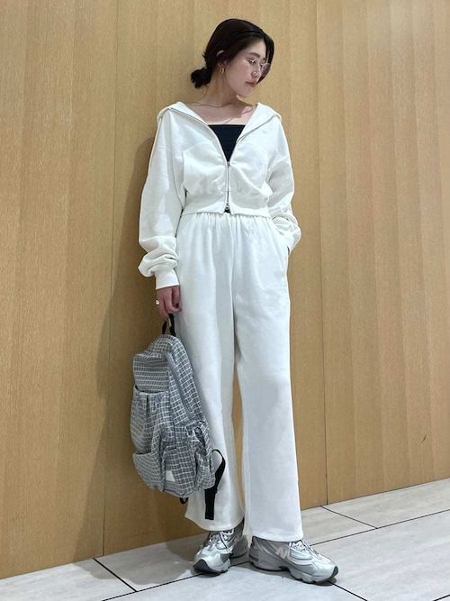 New Balance for emmi】ダブルジップフーディースウェット（スウェット