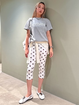 「emmi（エミ）のアイテム」を使った、emmiさん（レディース・165cm）の夏コーディネート