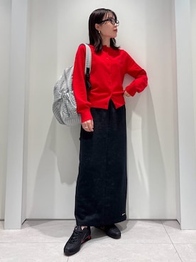 「アイテム（ルームウェア）」を使った、emmiさん（レディース・154cm）の秋コーディネート