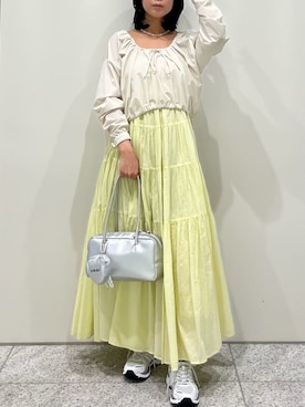 「emmi（エミ）のアイテム」を使った、emmiさん（レディース・163cm）の春コーディネート