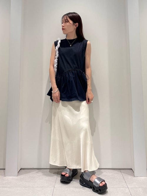 emmi tシャツ フレアドッキングカットソー レディース : ZOZOTOWN 
