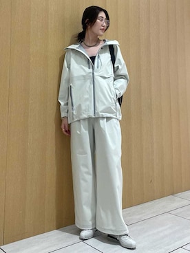 「NIKE（ナイキ）の【NIKE meets emmi】SHOX Z（スニーカー）」を使った、emmiさん（レディース・169cm）の秋コーディネート