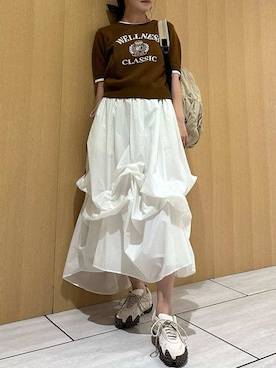「アイテム（その他ルームウェア）」を使った、emmiさん（レディース・157cm）の秋コーディネート
