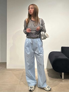 「emmi（エミ）のアイテム」を使った、emmiさん（レディース・157cm）の春コーディネート