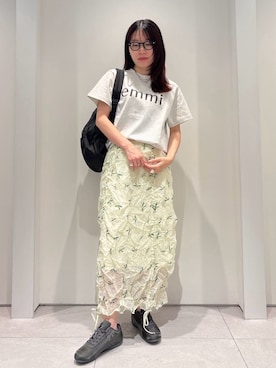 「emmi（エミ）のアイテム（アクセサリー）」を使った、emmiさん（レディース・154cm）の夏コーディネート