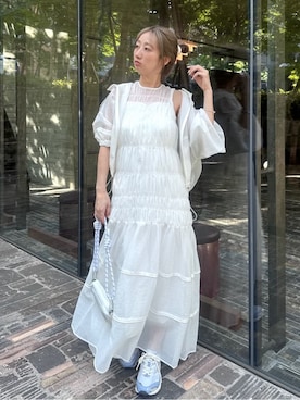 「emmi（エミ）のアイテム」を使った、emmiさん（レディース・157cm）の春コーディネート
