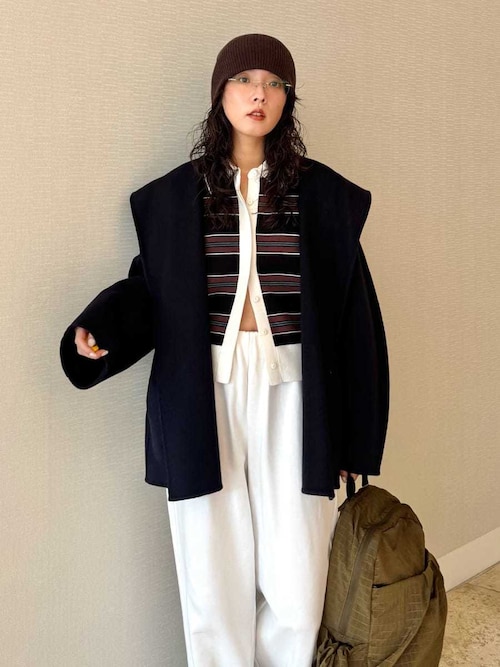 ロイヤルジーロン・フーデッドミドルコート（ダッフルコート）｜emmi