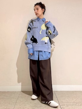 emmiさん（レディース・154cm）の冬コーディネート