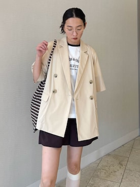 「AIR MAX」｜emmiさん（レディース・165cm）の夏コーディネート