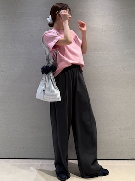 「emmi（エミ）のアイテム（トップス）」を使った、emmiさん（レディース・163cm）の冬コーディネート