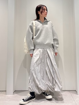 「emmi（エミ）のアイテム」を使った、emmiさん（レディース・154cm）の冬コーディネート