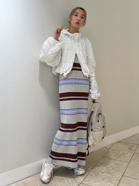 「emmi（エミ）のアイテム」を使った、emmiさん（レディース・165cm）の春コーディネート