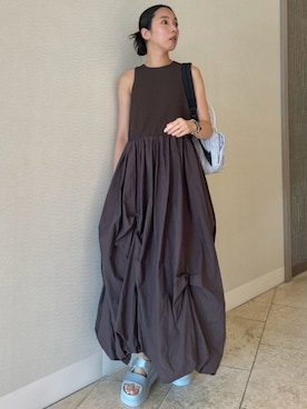 「UGG（アグ）のアイテム」を使った、emmiさん（レディース・165cm）の夏コーディネート