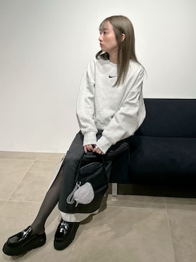 「emmi（エミ）のアイテム」を使った、emmiさん（レディース・157cm）の秋コーディネート