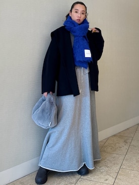 「emmi（エミ）のアイテム」を使った、emmiさん（レディース・165cm）の冬コーディネート