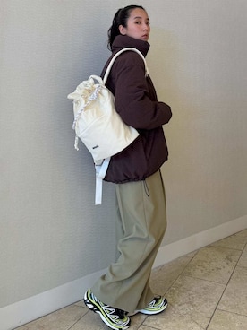 「emmi（エミ）のアイテム」を使った、emmiさん（レディース・165cm）の冬コーディネート