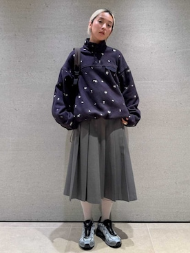 「emmi（エミ）のアイテム」を使った、emmiさん（レディース・165cm）の秋コーディネート