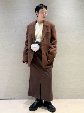 「アイテム（その他ヘアアクセサリー）」を使った、emmiさん（レディース・153cm）の夏コーディネート