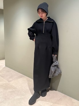 emmiさん(レディース・160cm)の冬コーディネート