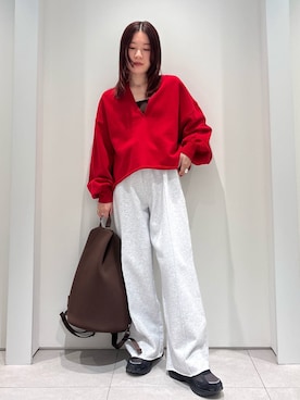 「emmi（エミ）のアイテム（トップス）」を使った、emmiさん（レディース・154cm）の春コーディネート