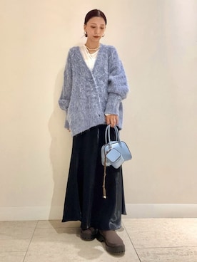 「アイテム（ルームウェア/パジャマ）」を使った、emmiさん（レディース・154cm）の秋コーディネート