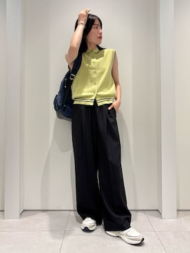 「FILA」｜emmiさん（レディース・154cm）の夏コーディネート