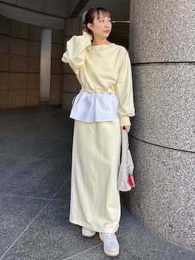 「emmi（エミ）のアイテム」を使った、emmiさん（レディース・161cm）の冬コーディネート