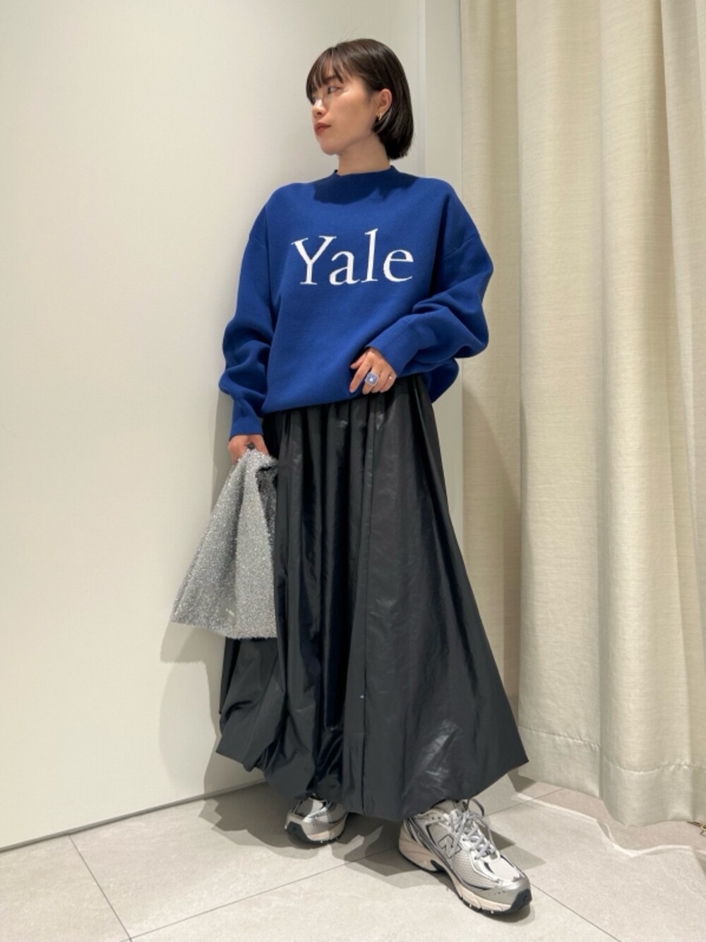 emmi（エミ）の「YALE ジャガードニットプルオーバー（ニット