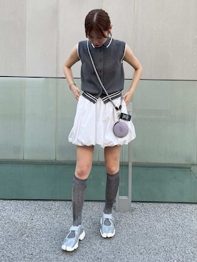 「アイテム（スマホケース/カバー）」を使った、emmiさん（レディース・165cm）の夏コーディネート