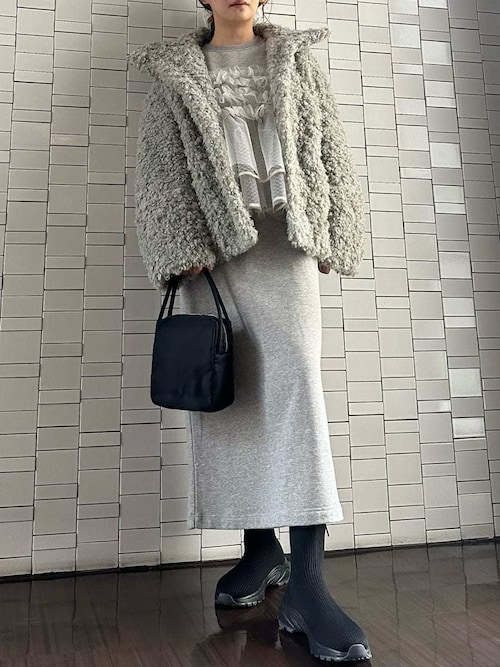 セール】ボリュームボアコート（ピーコート）｜emmi（エミ）の