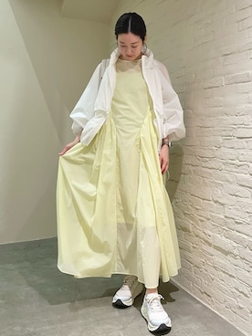 「emmi（エミ）のアイテム」を使った、emmiさん（レディース・157cm）の春コーディネート