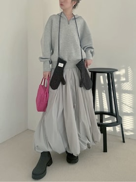 emmiさん(レディース・157cm)の冬コーディネート