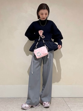 emmiさん（レディース・154cm）の冬コーディネート