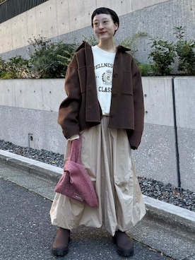 emmiさん(レディース・153cm)の冬コーディネート