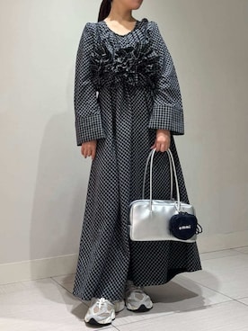 「emmi（エミ）のアイテム（トップス）」を使った、emmiさん（レディース・152cm）の冬コーディネート